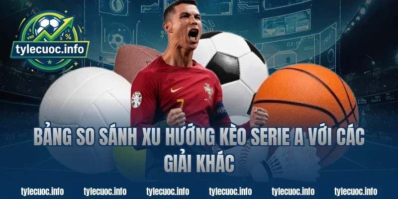 Bảng so sánh xu hướng kèo Serie A với các giải khác