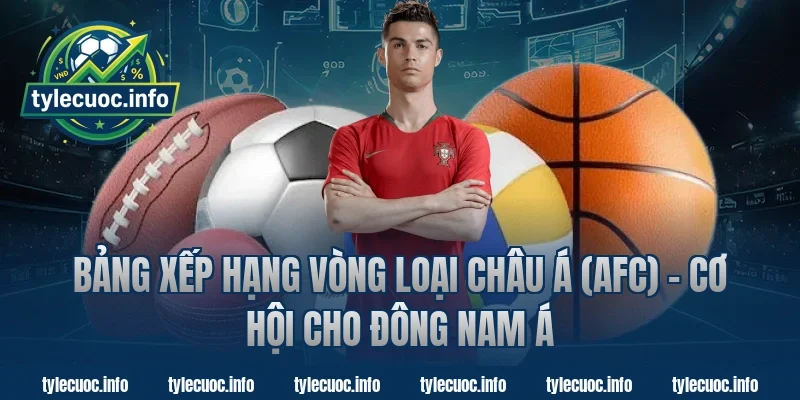 Bảng Xếp Hạng Vòng Loại Châu Á (AFC) – Cơ Hội Cho Đông Nam Á