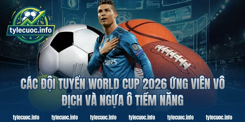 Các đội tuyển world cup 2026 ứng viên vô địch và ngựa ô tiềm năng