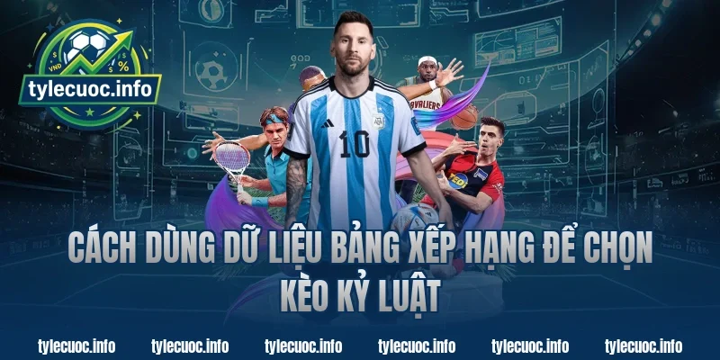 Cách Dùng Dữ Liệu Bảng Xếp Hạng Để Chọn Kèo Kỷ Luật Tại Tỷ Lệ Cược