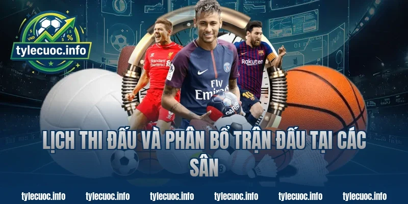 Lịch Thi Đấu Và Phân Bổ Trận Đấu Tại Các Sân