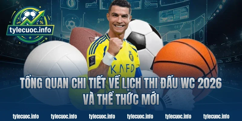 Tổng quan chi tiết về lịch thi đấu WC 2026 và thể thức mới